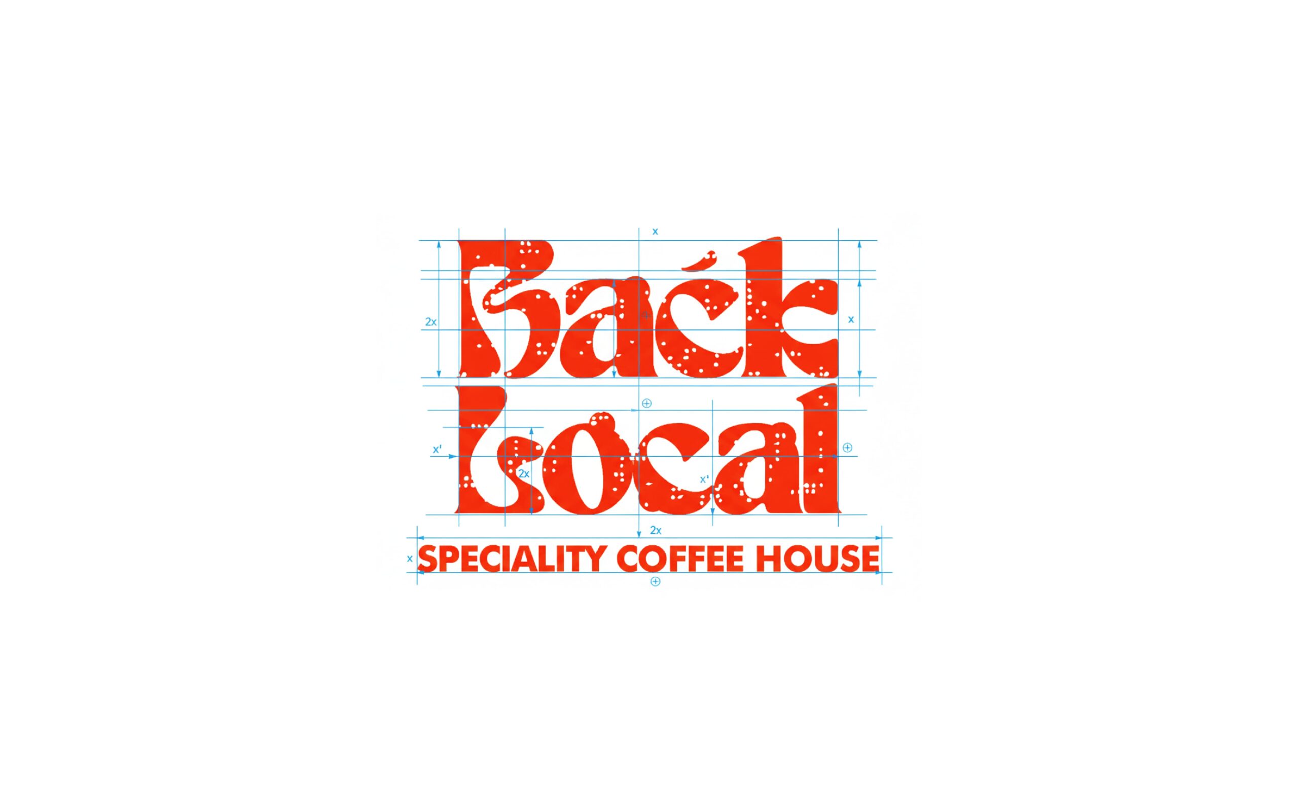Back Local logo on white